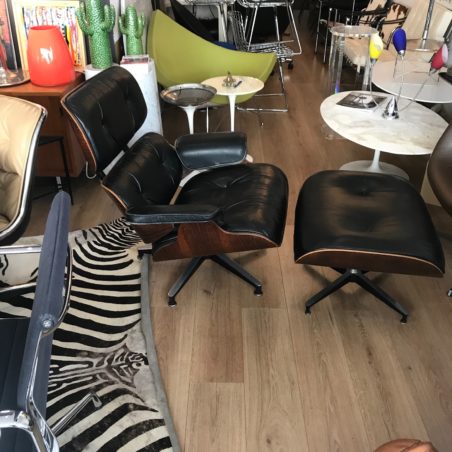 Z Lounge Chair Eames pour Herman Miller Palissandre Rio